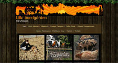 Desktop Screenshot of lillabondgarden.n.nu